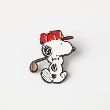 Peanuts Sport Enamel Pin - Golf