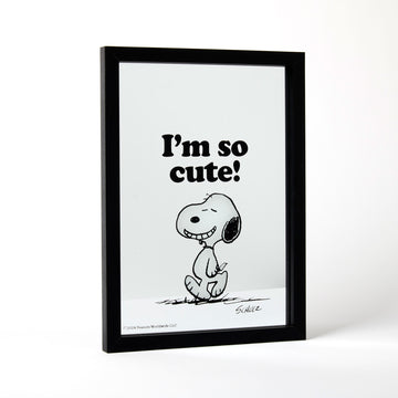 Peanuts Framed Mirror - Cute