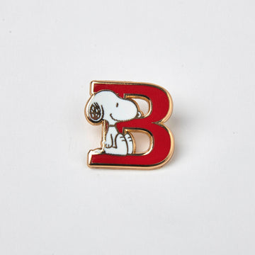 Peanuts Alphabet Pin - B