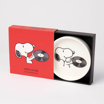Peanuts Round Trinket Dish Vinyl Lover