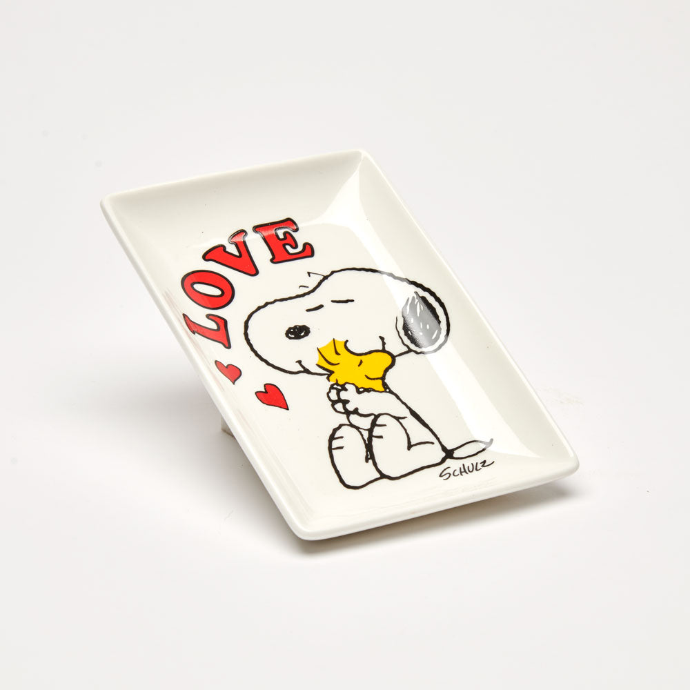 Elster X Erdnüsse Snoopy Love Trinket Tray (rechteckig)