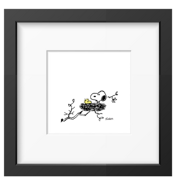 Peanuts Nest Framed Print