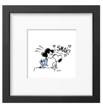 Peanuts Smak Framed Print