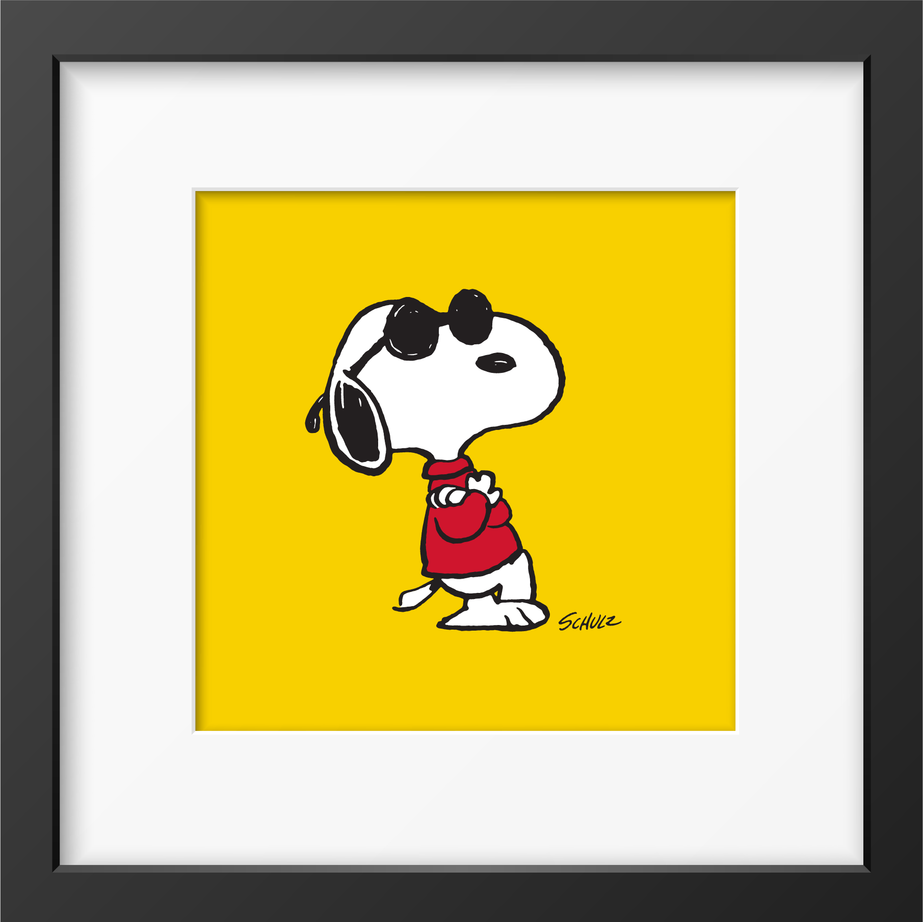 Peanuts Joe Cool Framed Print