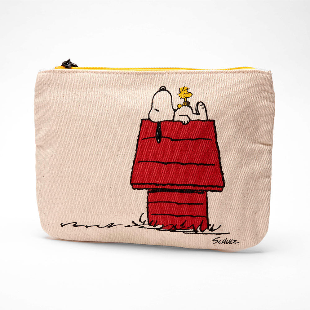 Peanuts Gang & House Pouch