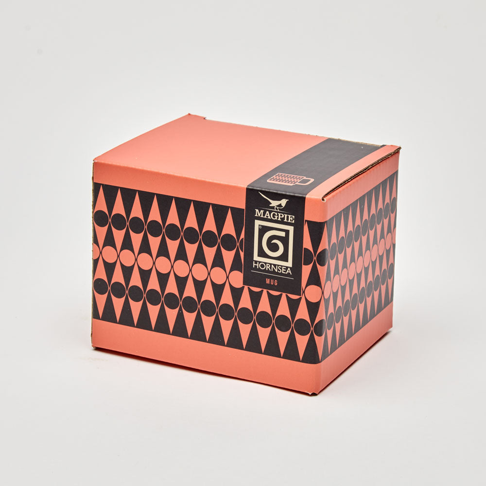 Magpie x Hornsea Mug - Backgammon Orange