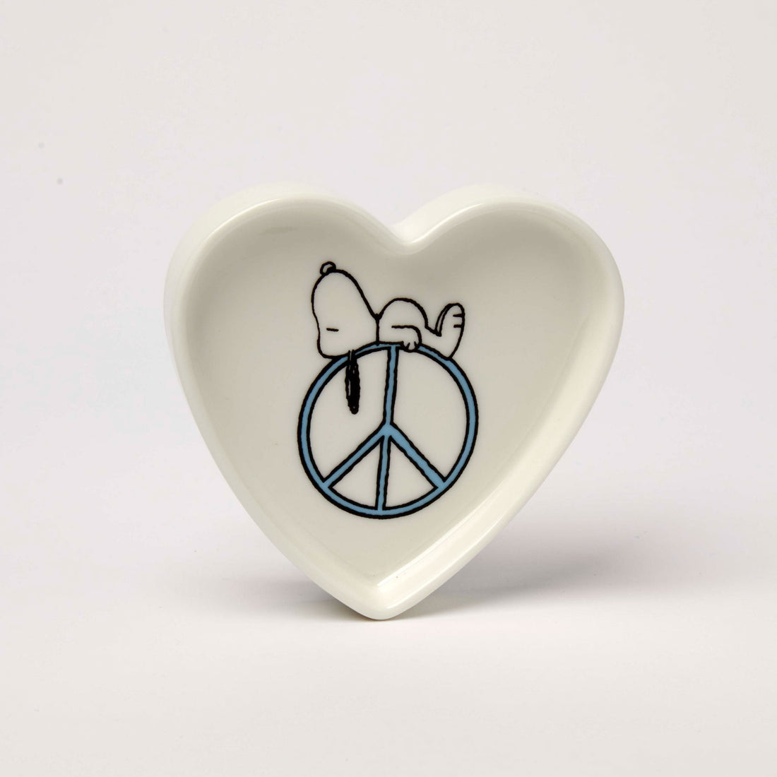 Peanuts Heart Trinket Dish Peace