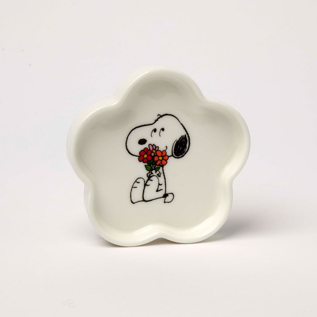 Peanuts Flower Trinket Dish Flowers