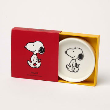 Peanuts Round Trinket Dish Walk