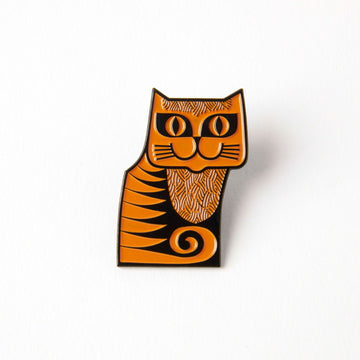 Magpie x Hornsea Cat Enamel Pin