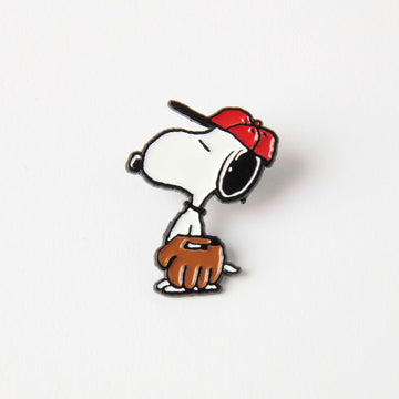 Peanuts Sport Enamel Pin - Baseball