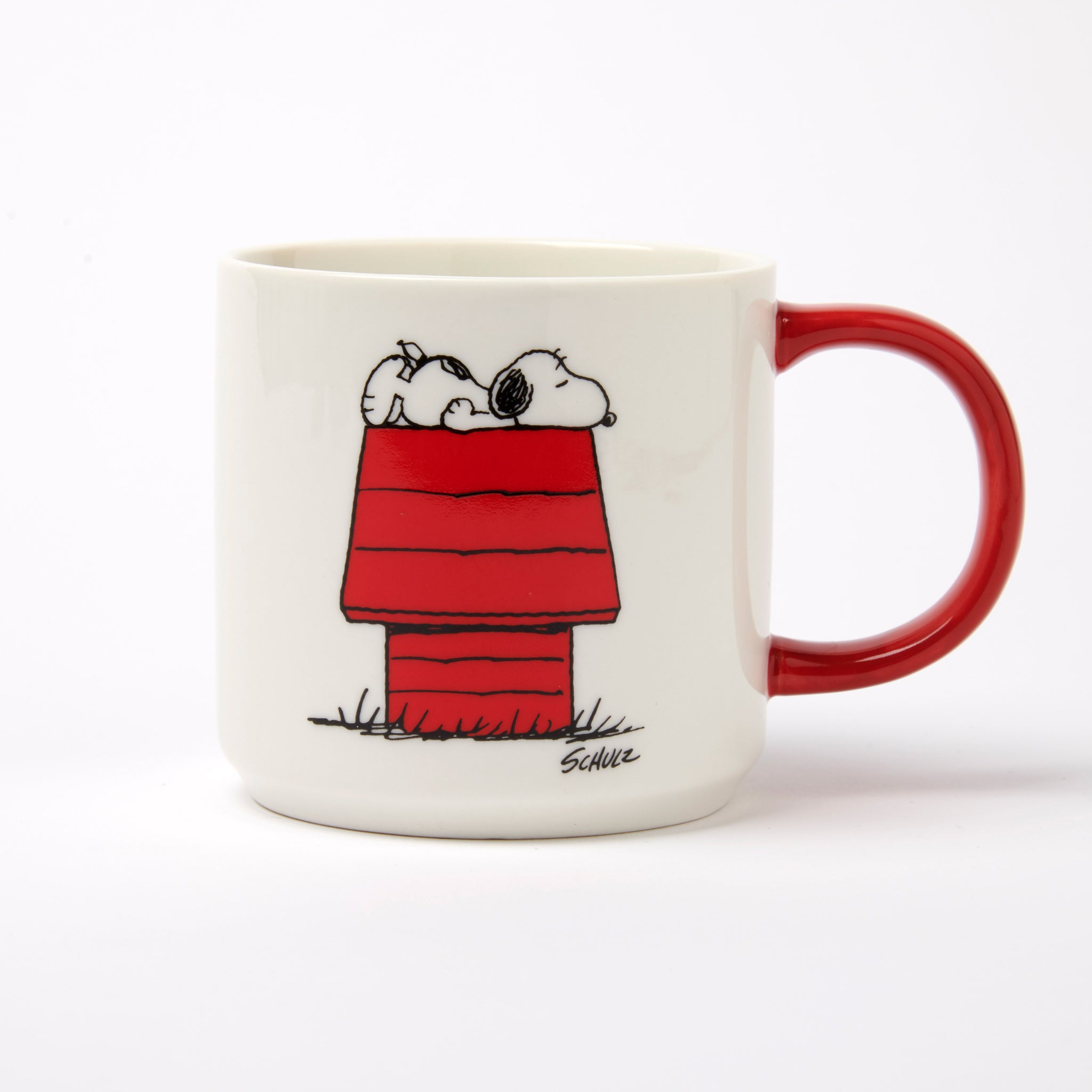 Peanuts Allergic to Mornings Mug