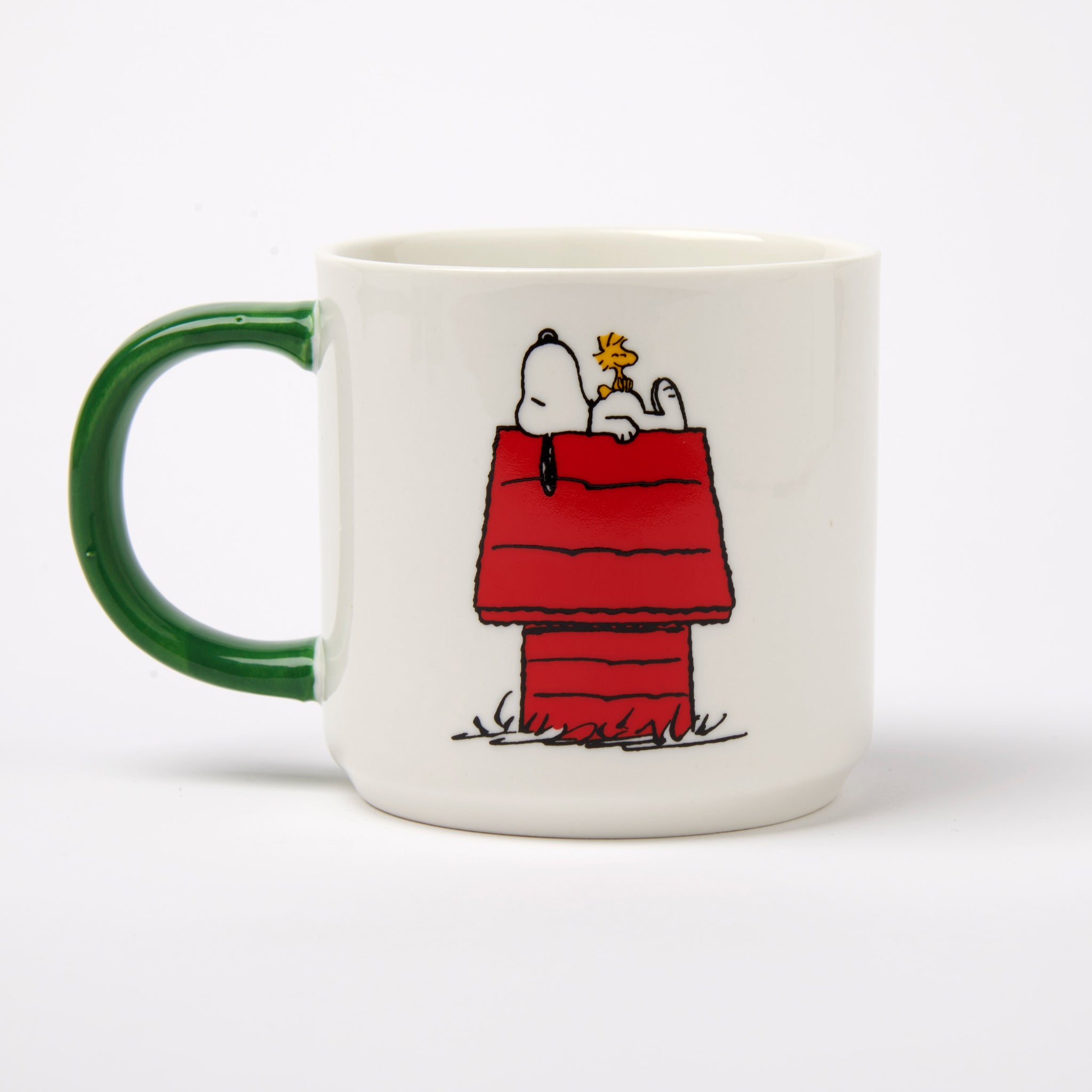 Peanuts Gang & House Mug