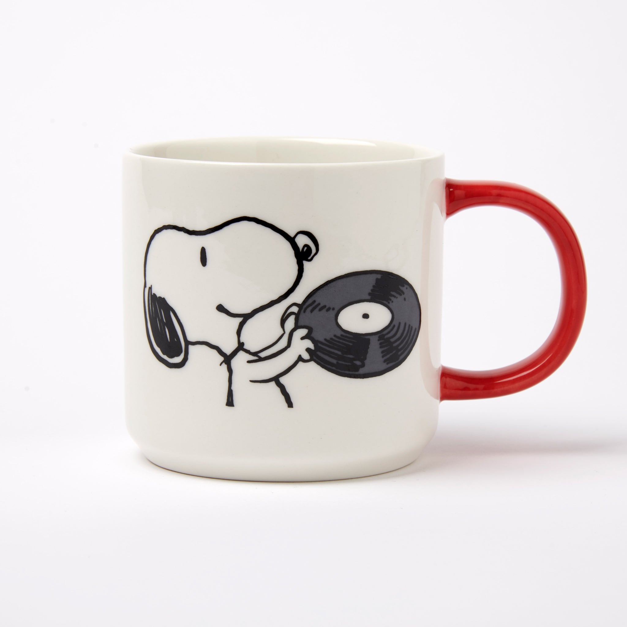 Peanuts Vinyl - Music is Life Mug