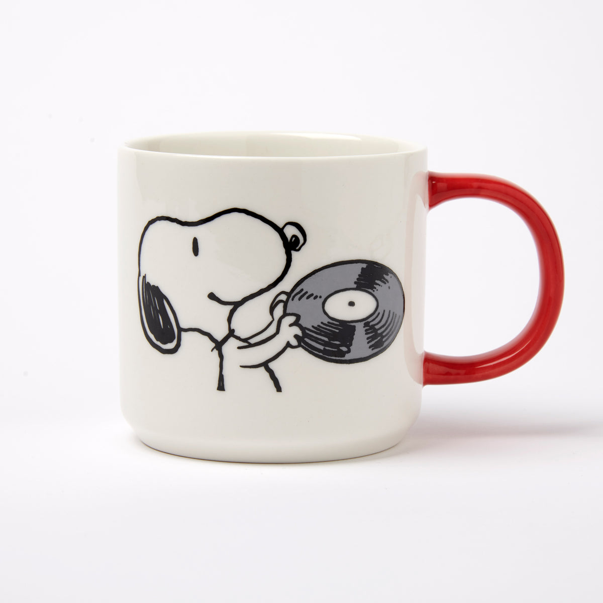 Peanuts Vinyl - Music is Life Mug
