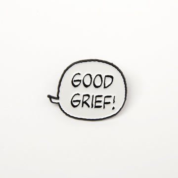 Peanuts Vibes Enamel Pin - Good Grief