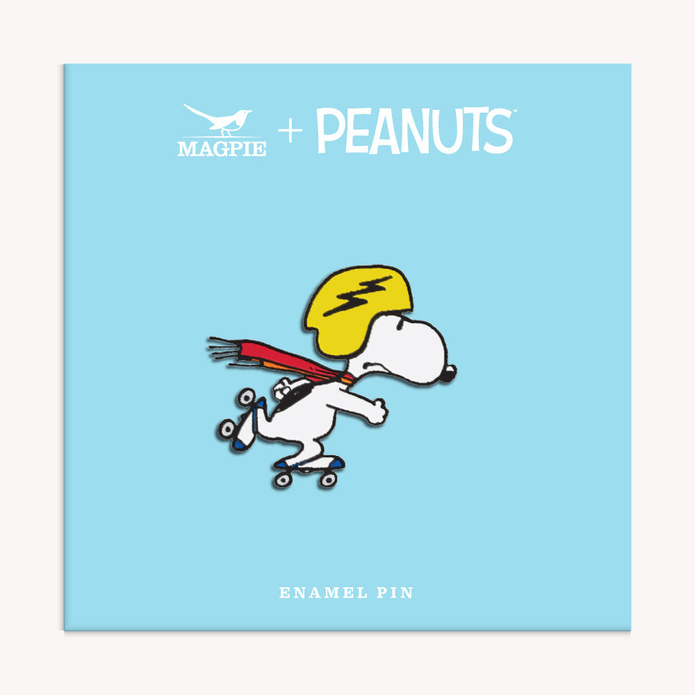 Peanuts Lifestyle Enamel Pin - Roller Derby