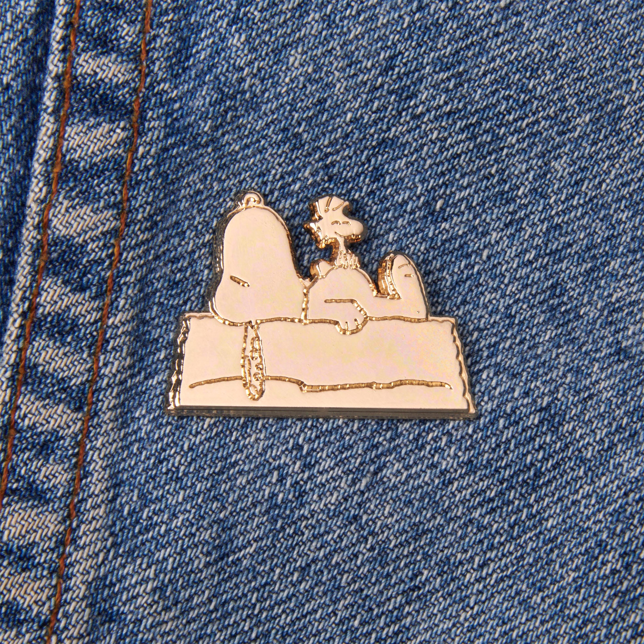 Peanuts Gold Pin - BFF