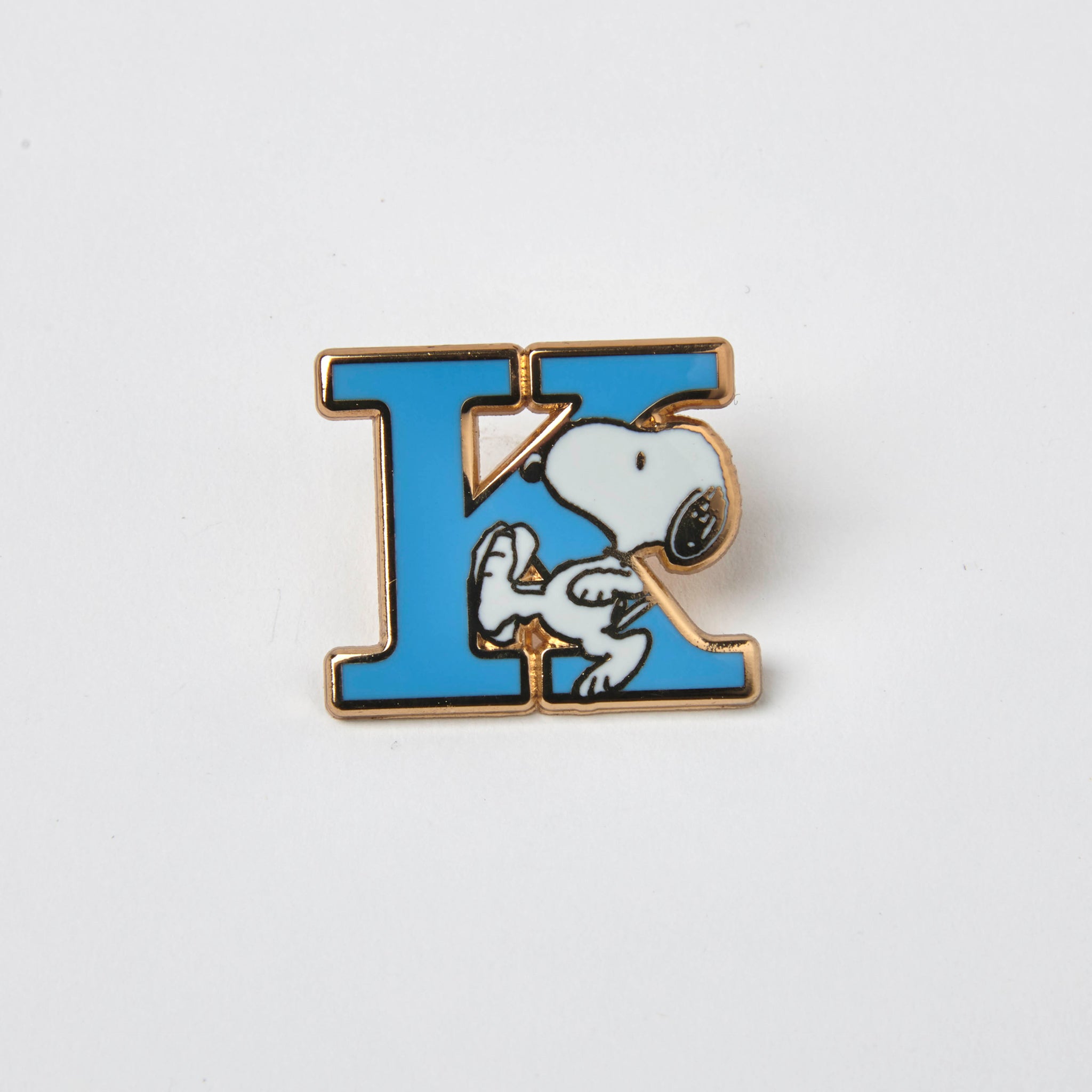 Peanuts Alphabet Pin - K