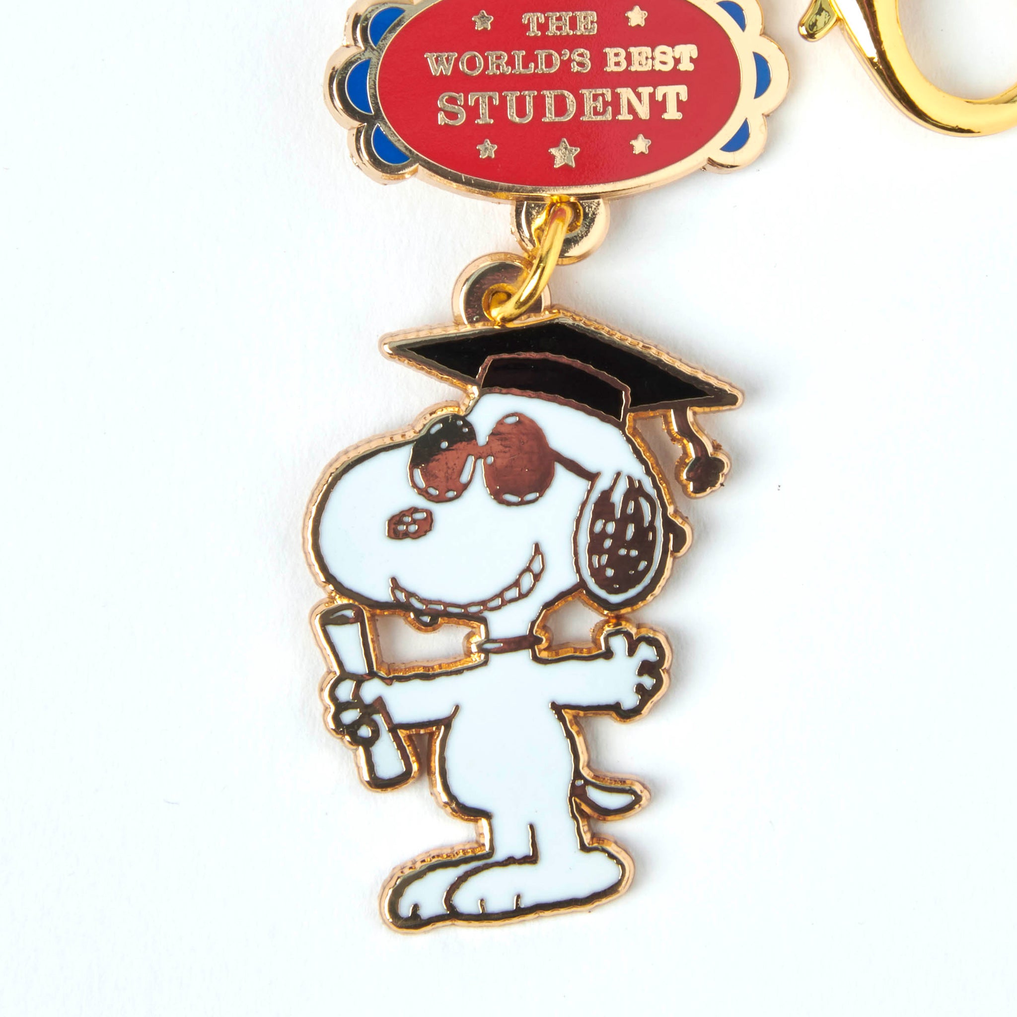 Peanuts World's Best Keyring Student