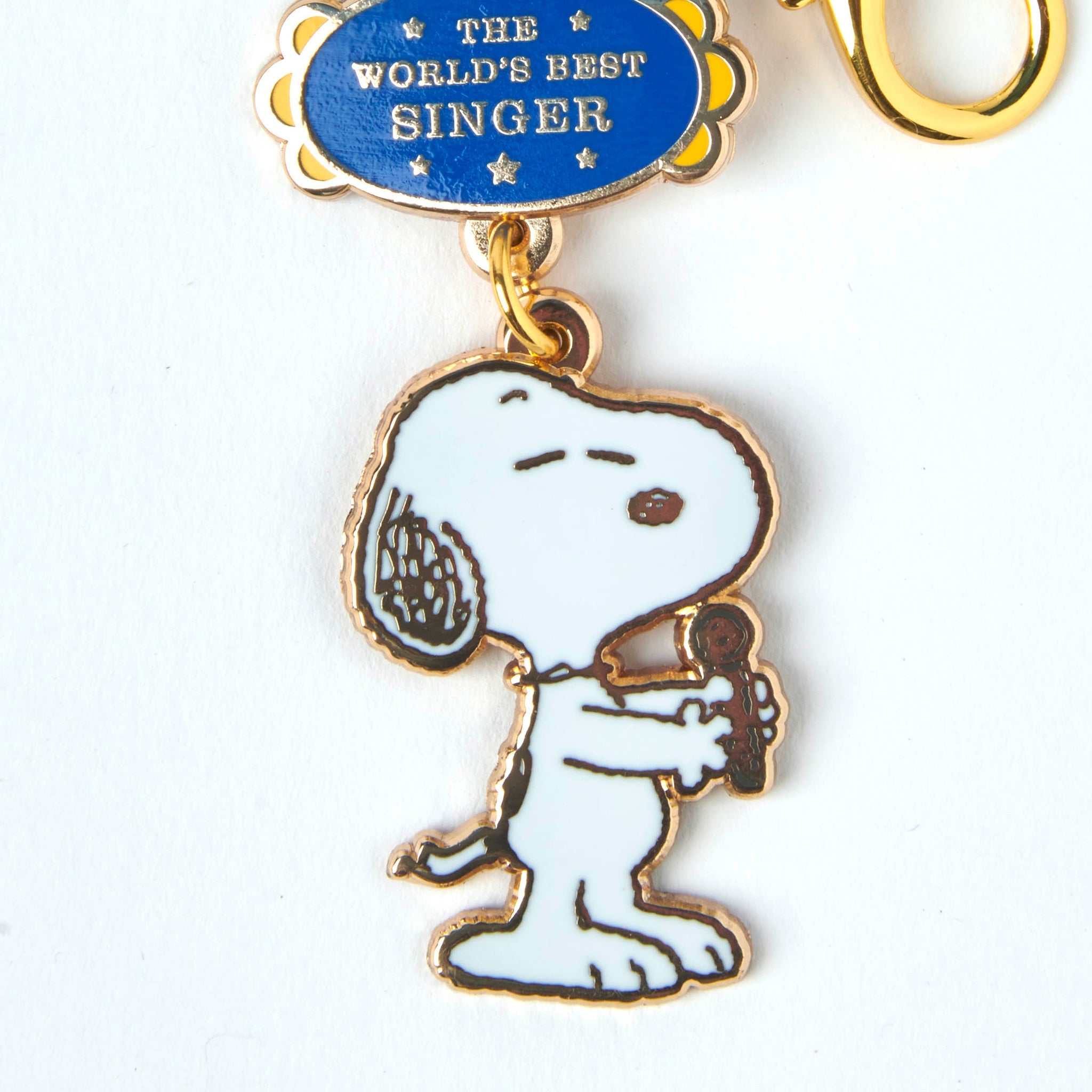 Peanuts World's Best Keyring Singer