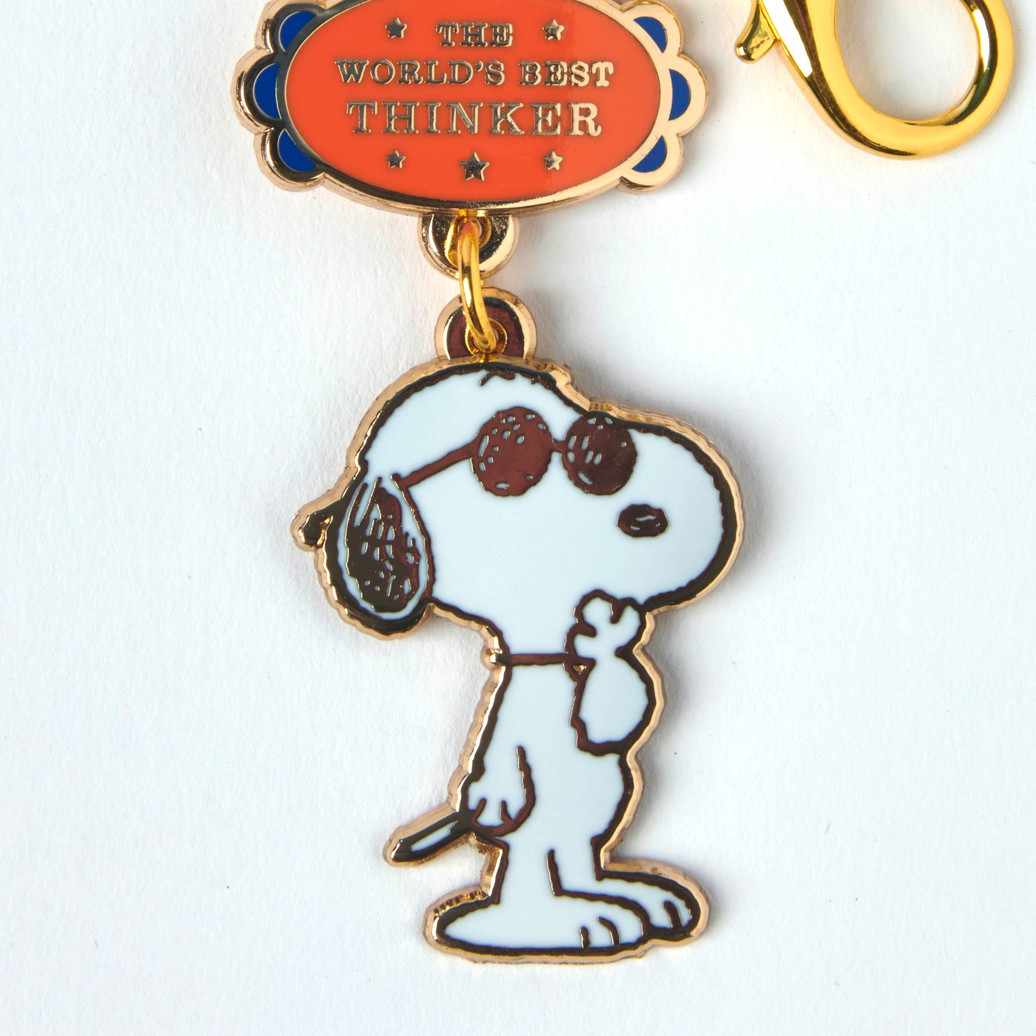 Peanuts World's Best Keyring Thinker