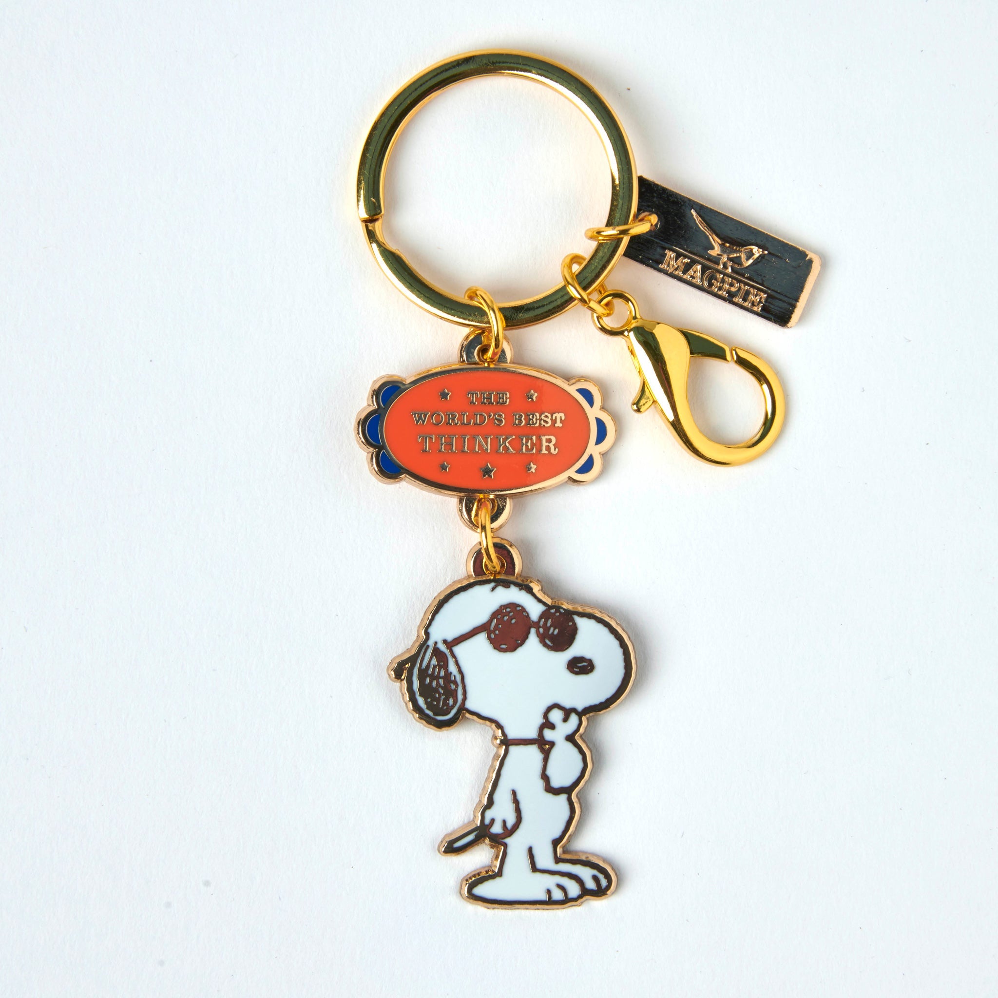 Peanuts World's Best Keyring Thinker