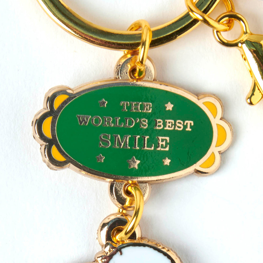 Peanuts World's Best Keyring Smile