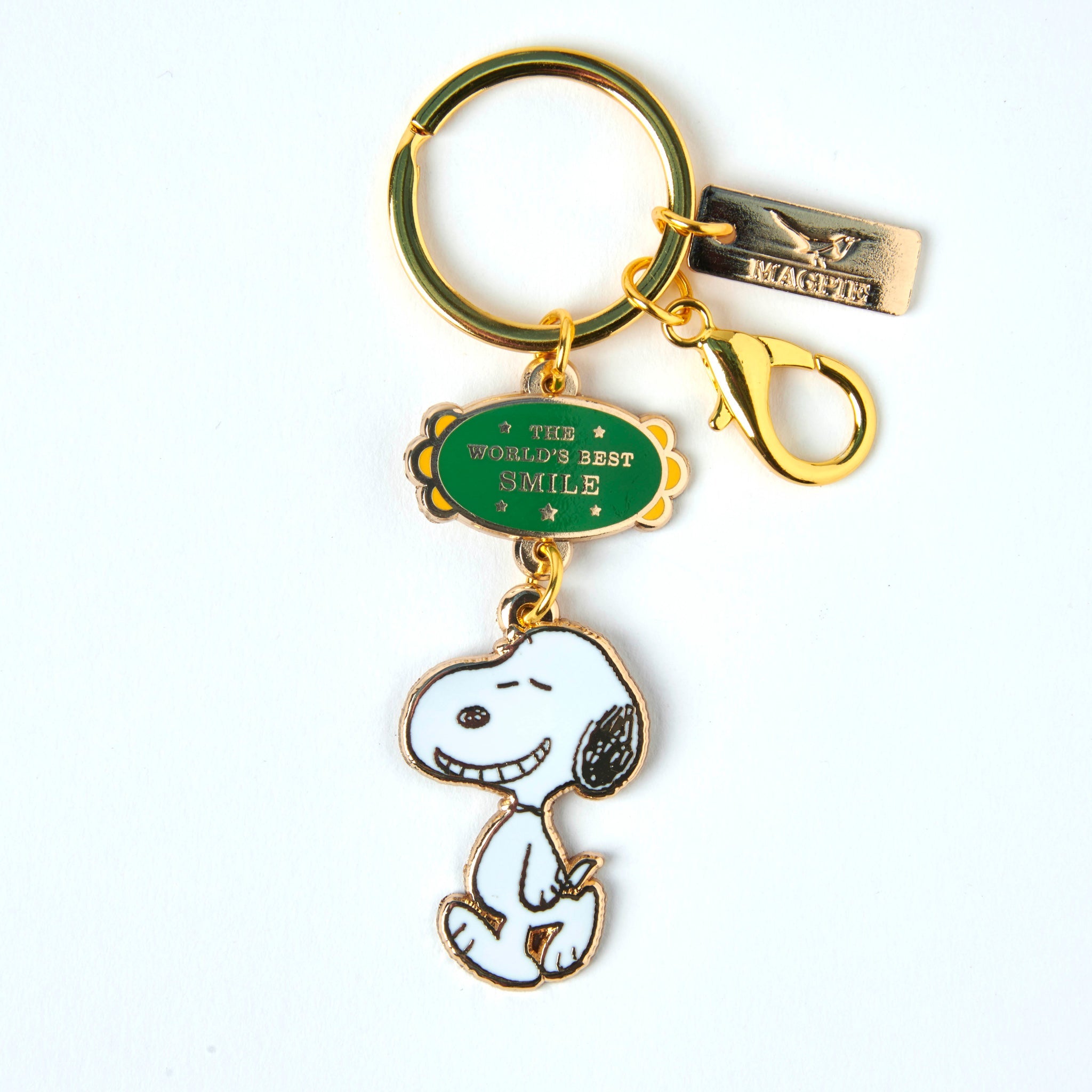 Peanuts World's Best Keyring Smile
