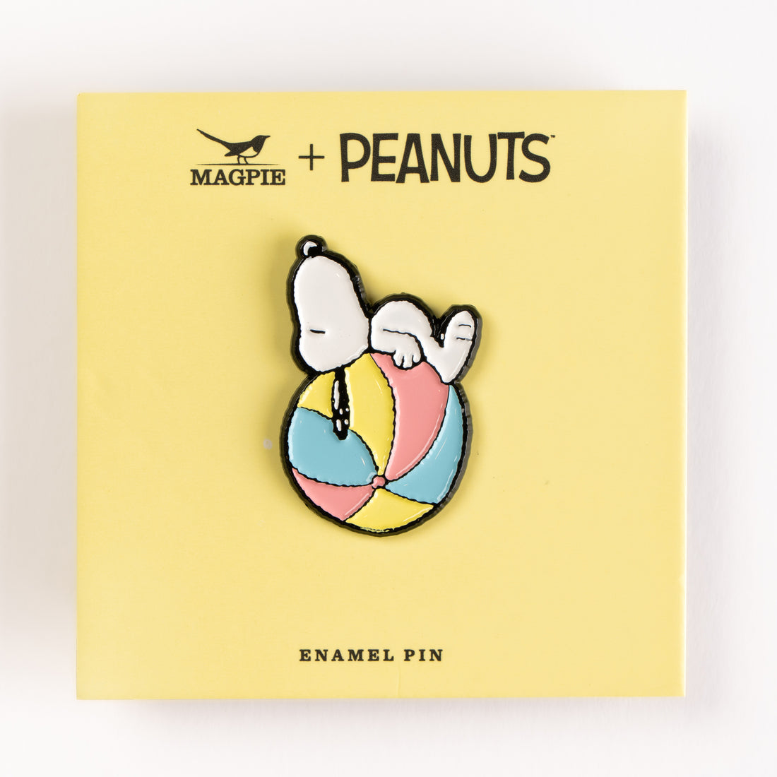 Peanuts Enamel Pin - Beachball
