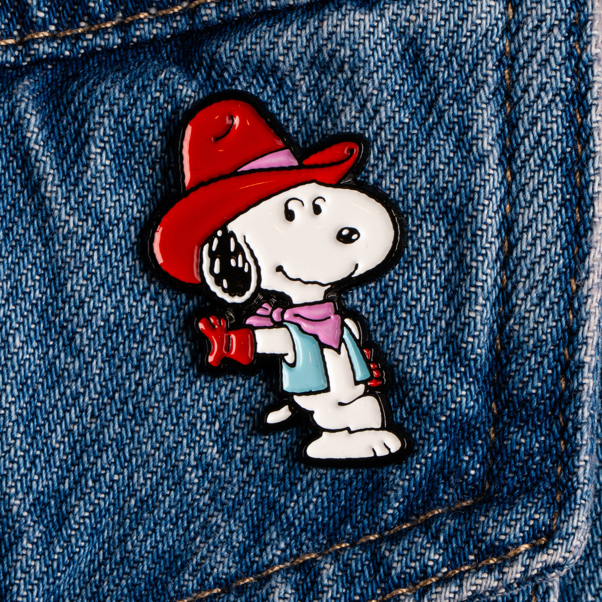 Peanuts Enamel Pin - Howdy