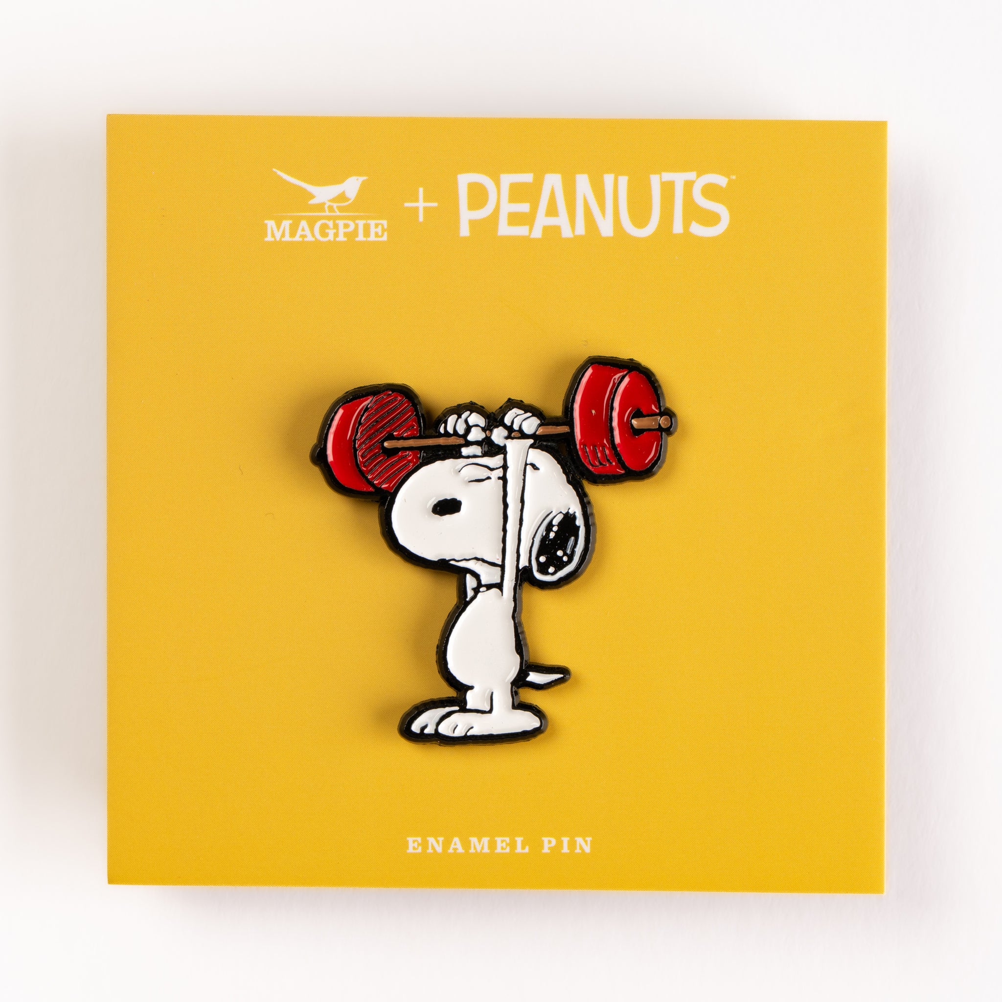 Peanuts Enamel Pin - Work It!
