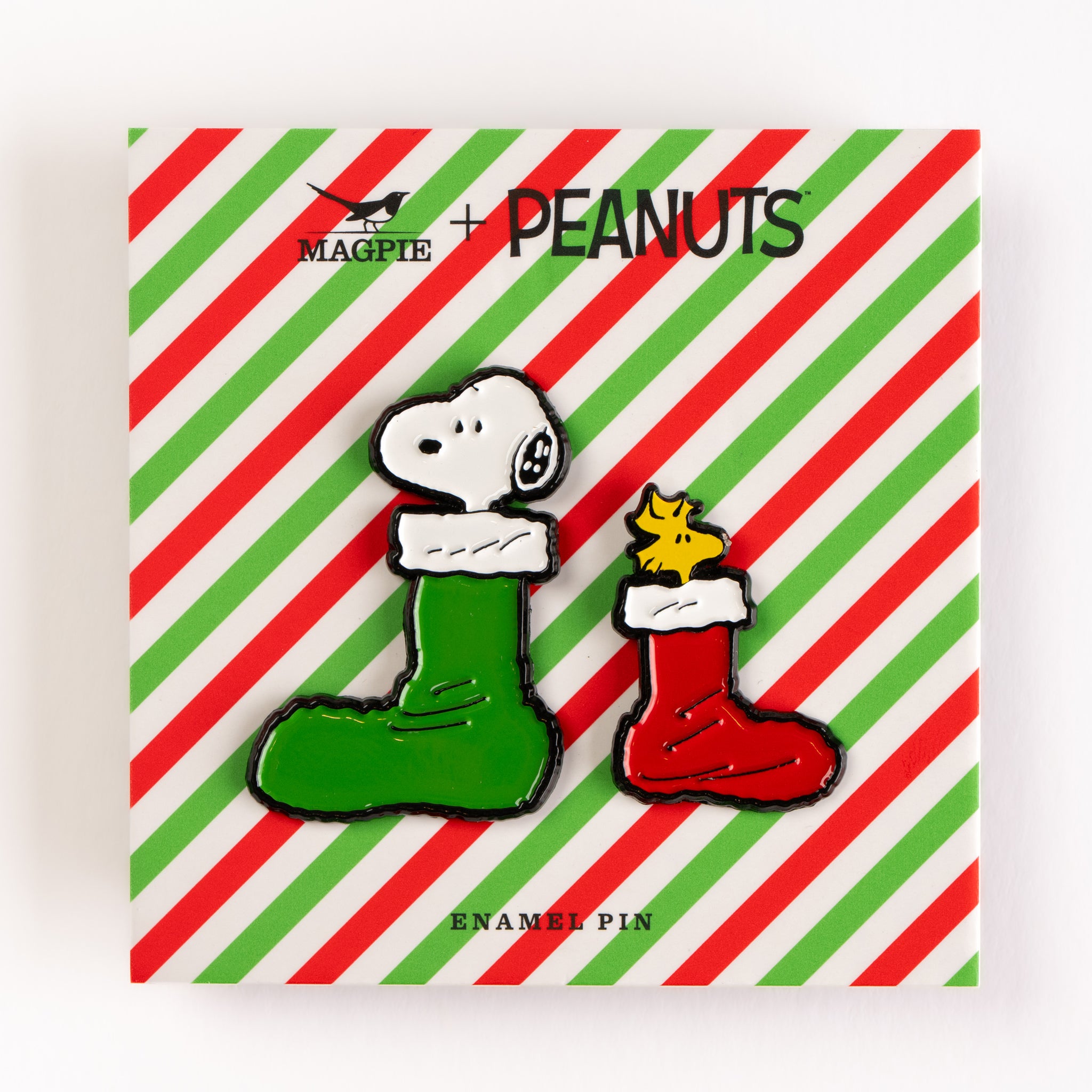 Peanuts Enamel Pin - Stockings Set of 2
