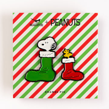 Peanuts Enamel Pin - Stockings Set of 2