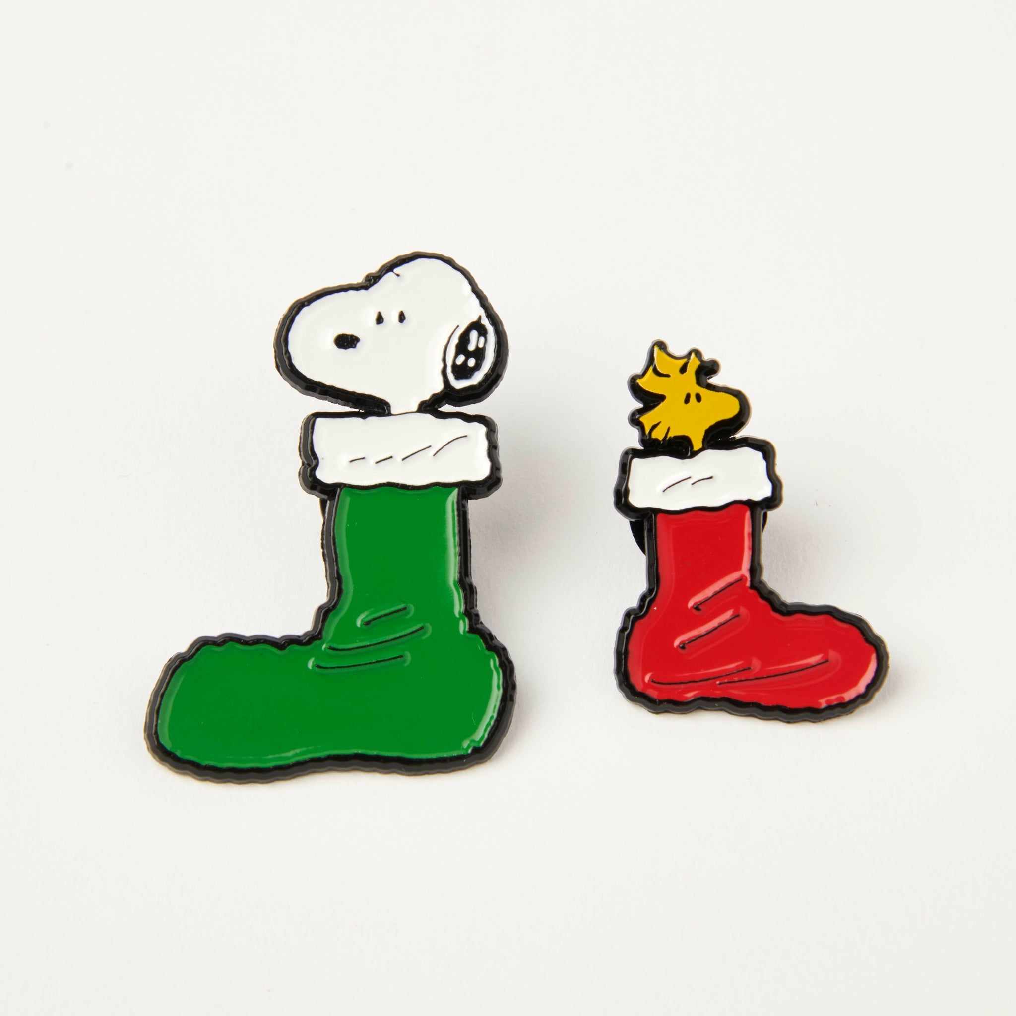 Peanuts Enamel Pin - Stockings Set of 2