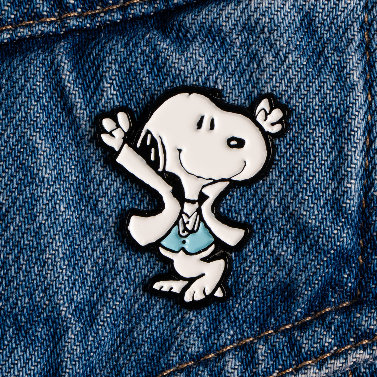 Peanuts Enamel Pin - Disco