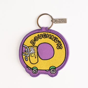 Magpie x Richard Scarry Doughnut Car Key Charm