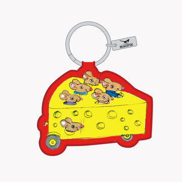 Magpie x Richard Scarry Cheesecar Key Charm