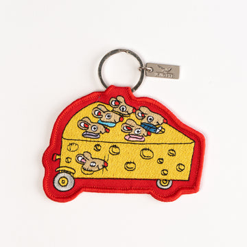 Magpie x Richard Scarry Cheesecar Key Charm