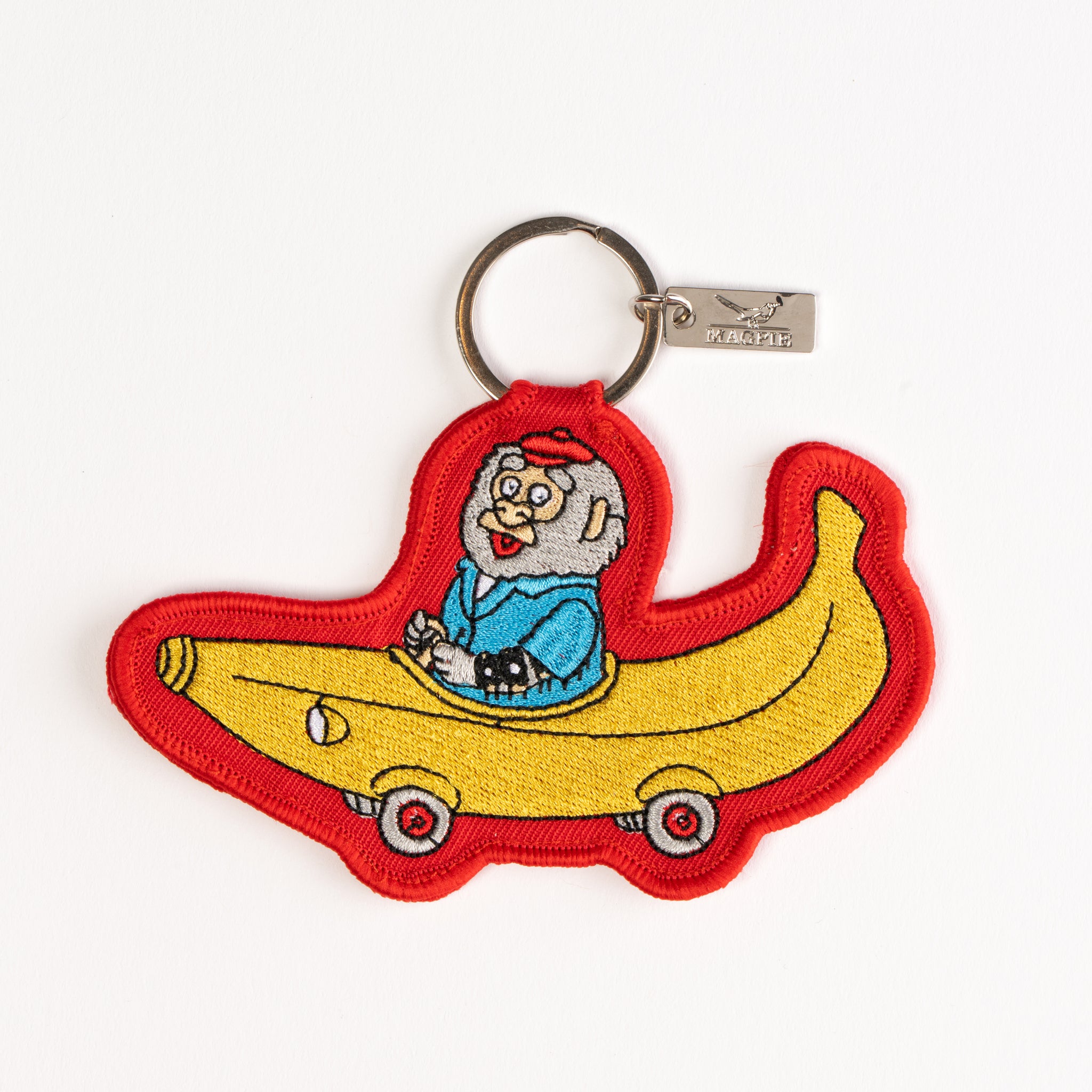 Magpie x Richard Scarry Bananamobile Key Charm