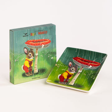 Magpie x Richard Scarry I am A Bunny Mushroom Trinket Tray