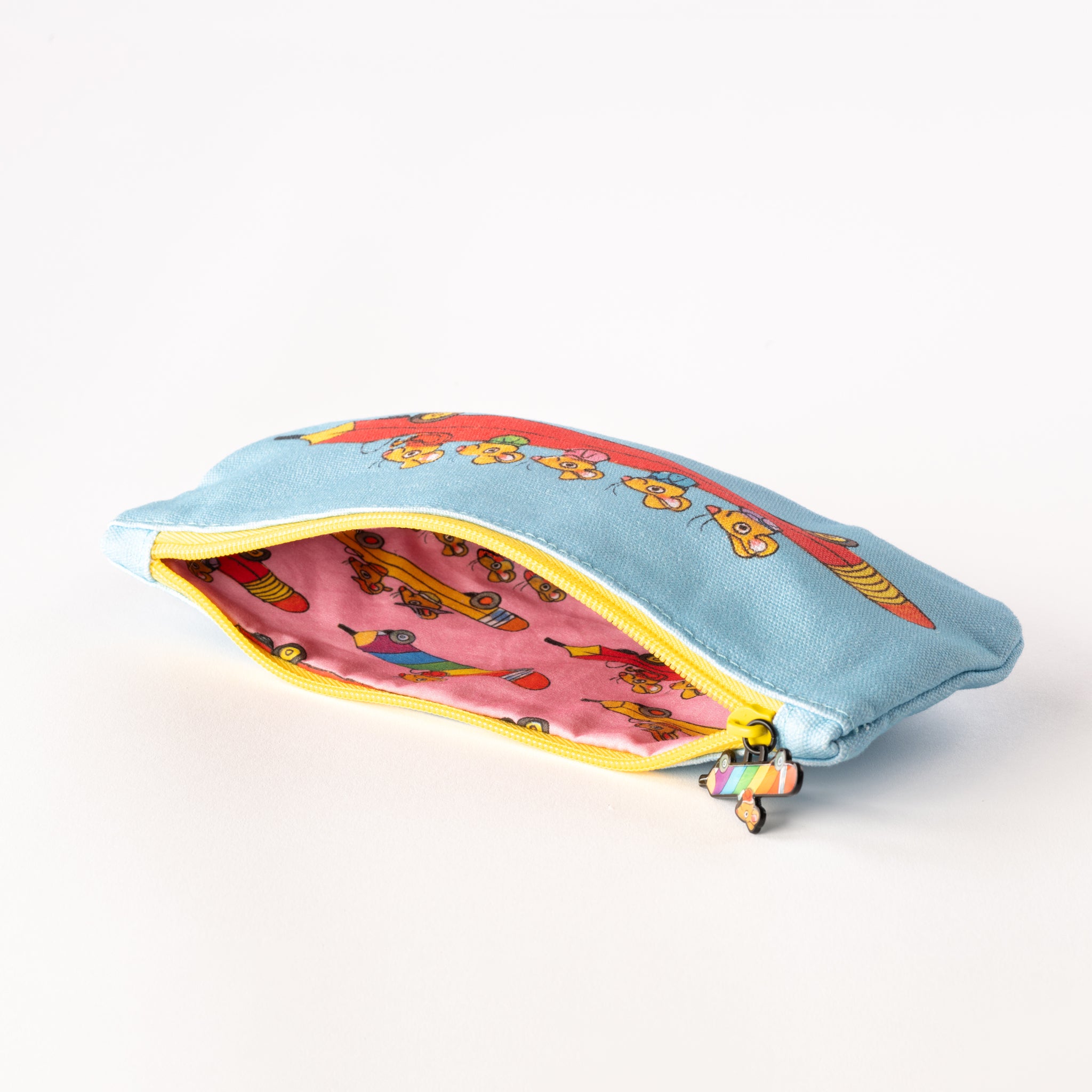Magpie x Richard Scarry Pencilcar pouch