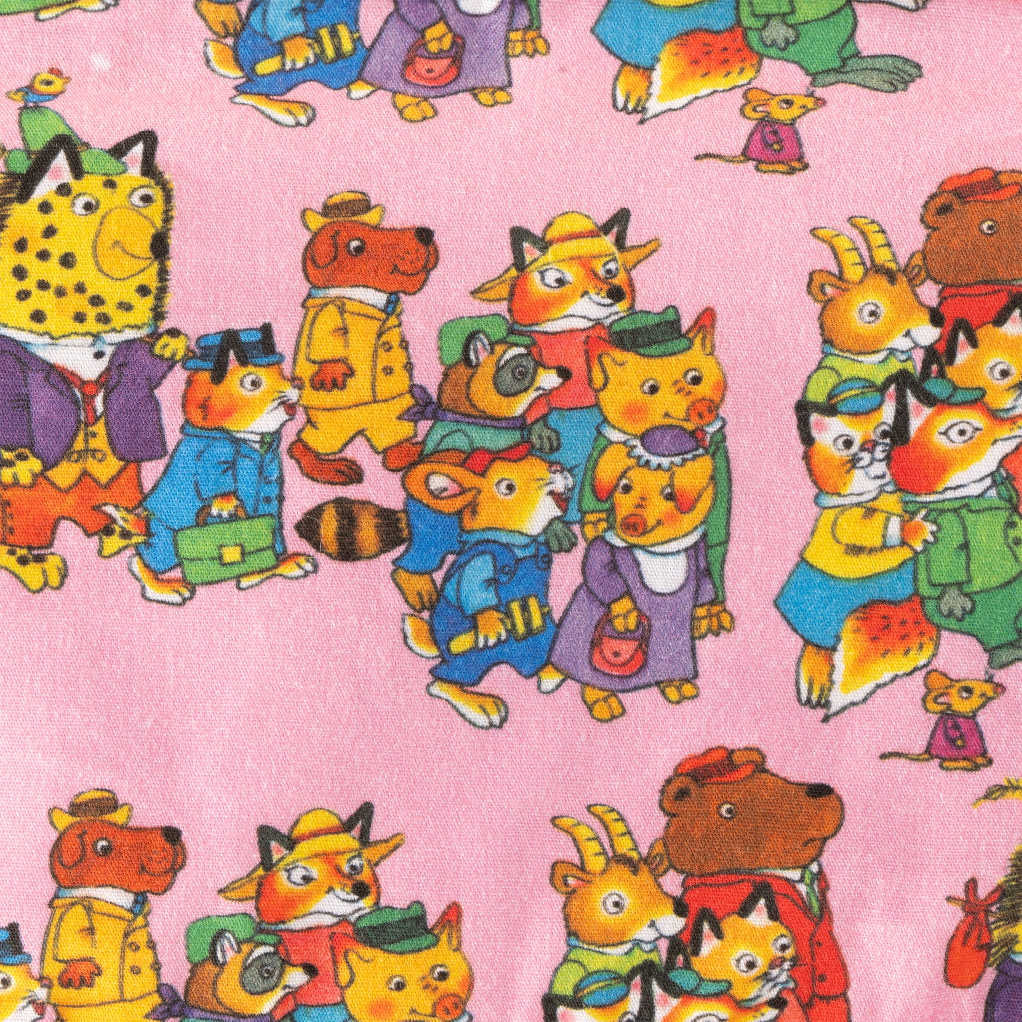 Magpie x Richard Scarry Rainbow Bus Pouch