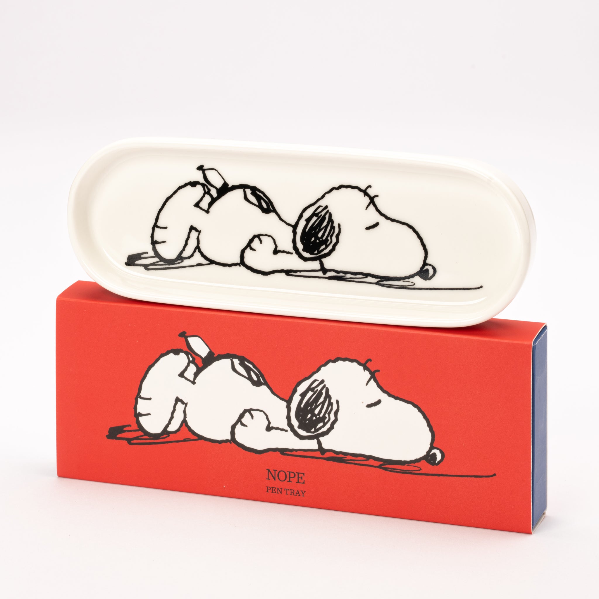 Peanuts Pen Tray - Nope