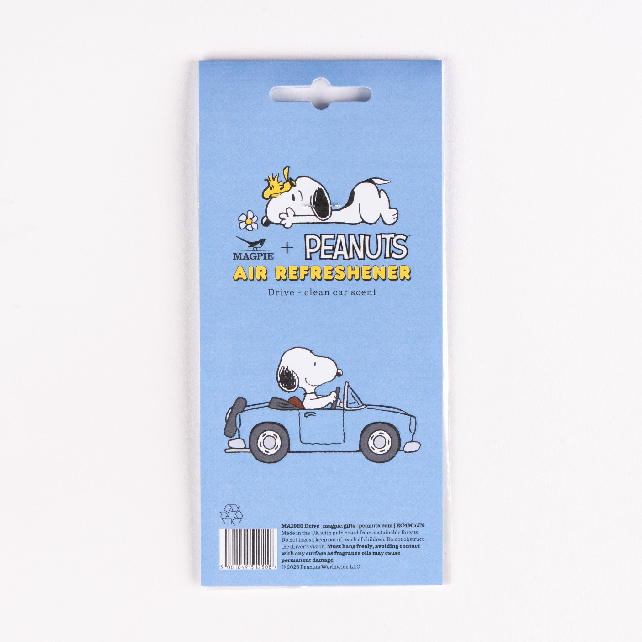 Peanuts Air Refreshener Drive