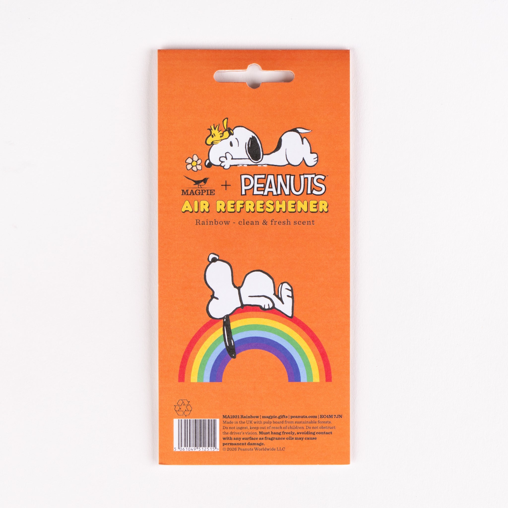 Peanuts Air Refreshener Rainbow