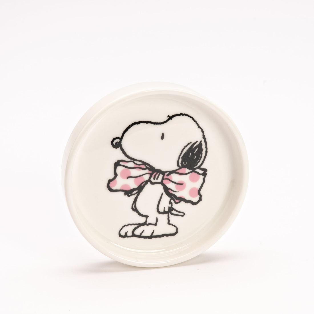 Peanuts Round Trinket Dish Felt Cute