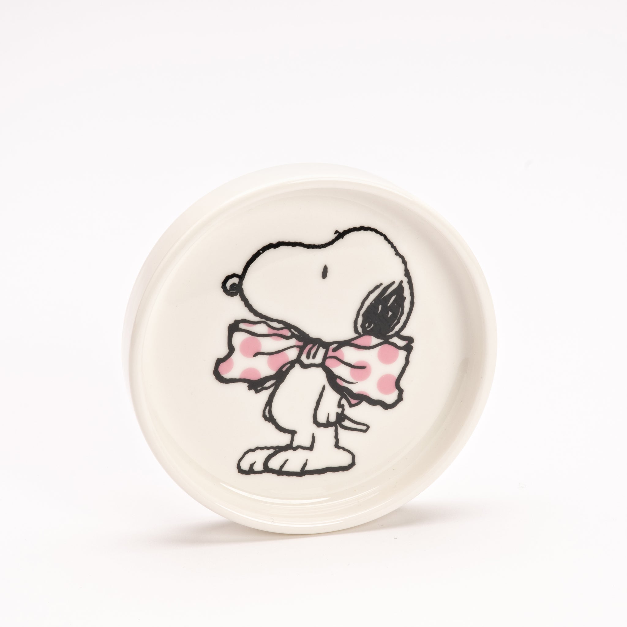 Peanuts Round Trinket Dish Felt Cute