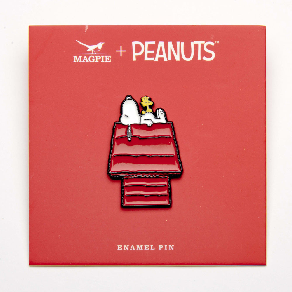 Peanuts Friends Forever Enamel Pin - House