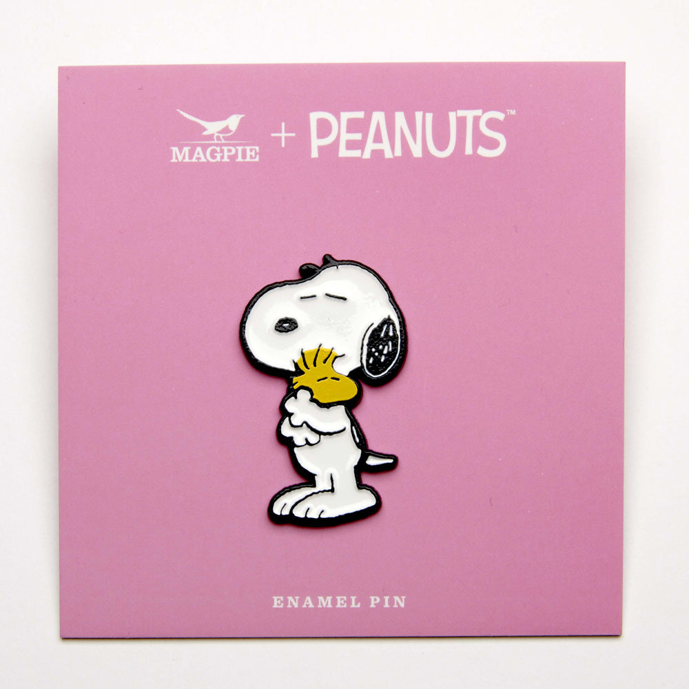 Peanuts Give Hugs Enamel Pin - Hugs